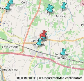 Mappa Via Marconi, 37014 Castelnuovo del Garda VR, Italia (2.88846)