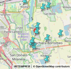 Mappa Via della Resistenza, 20068 Peschiera Borromeo MI, Italia (1.95636)