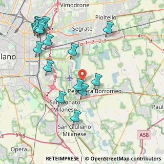 Mappa Via della Resistenza, 20068 Peschiera Borromeo MI, Italia (5.00722)