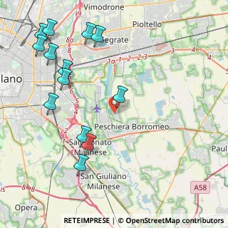 Mappa Via della Resistenza, 20068 Peschiera Borromeo MI, Italia (5.12769)
