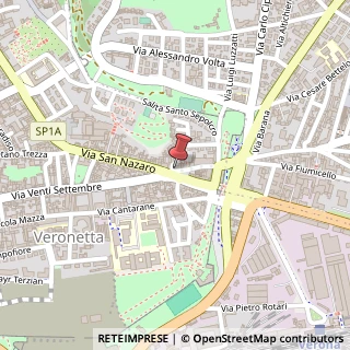 Mappa Piazza XVI Ottobre, 1, 37129 Verona, Verona (Veneto)