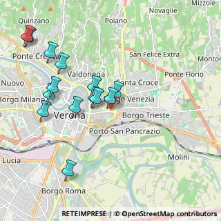 Mappa Via Venti Settembre, 37121 Verona VR, Italia (2.06214)