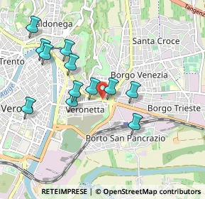 Mappa Piazza XVI Ottobre, 37129 Verona VR, Italia (0.9)