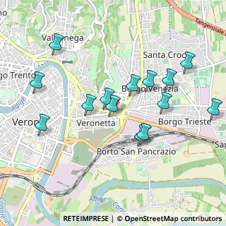 Mappa Via Venti Settembre, 37121 Verona VR, Italia (0.97214)