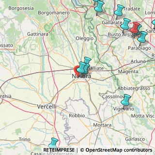 Mappa Viale Kennedy, 28100 Novara NO, Italia (25.47357)