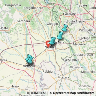 Mappa Viale Kennedy, 28100 Novara NO, Italia (12.22545)