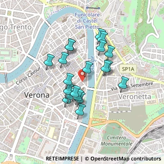 Mappa Via Leoni, 37121 Verona VR, Italia (0.3685)