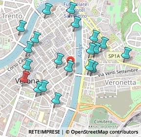 Mappa Via Leoni, 37121 Verona VR, Italia (0.512)
