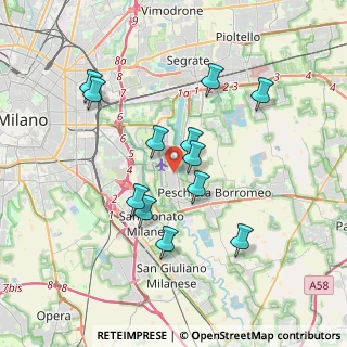 Mappa Corso Italia, 20068 Peschiera Borromeo MI, Italia (3.36583)