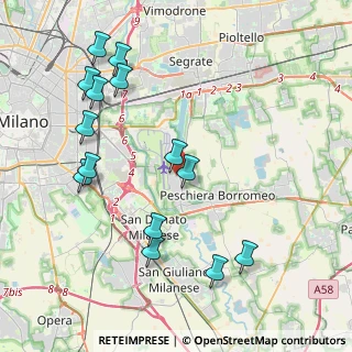 Mappa Corso Italia, 20068 Peschiera Borromeo MI, Italia (4.54071)