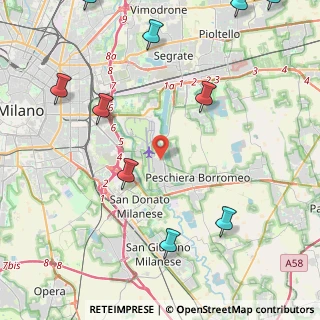 Mappa Corso Italia, 20068 Peschiera Borromeo MI, Italia (6.35)