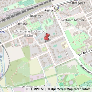 Mappa Via Camillo Giussani, 11, 20143 Milano, Milano (Lombardia)