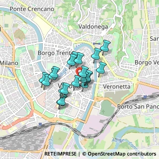 Mappa Piazza S. Nicolò, 37121 Verona VR, Italia (0.574)