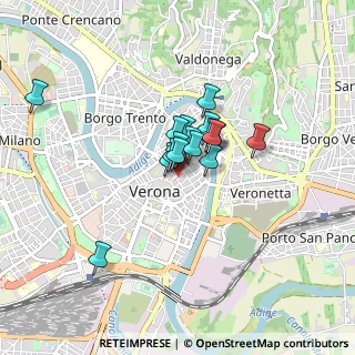 Mappa Piazza Nogara, 37121 Verona VR, Italia (0.52235)