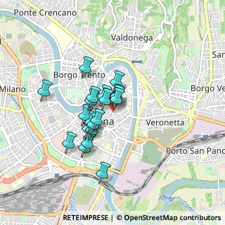 Mappa Piazza S. Nicolò, 37121 Verona VR, Italia (0.631)