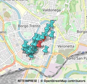 Mappa Piazza S. Nicolò, 37121 Verona VR, Italia (0.6275)