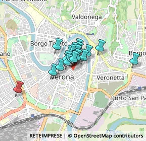 Mappa Via Anfiteatro, 37121 Verona VR, Italia (0.465)