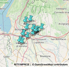 Mappa Via Anfiteatro, 37121 Verona VR, Italia (7.45467)