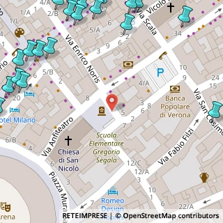 Mappa Piazza S. Nicolò, 37121 Verona VR, Italia (0.119)