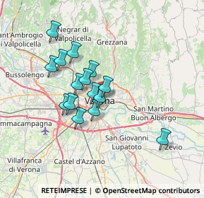Mappa Piazza S. Nicolò, 37121 Verona VR, Italia (5.59067)