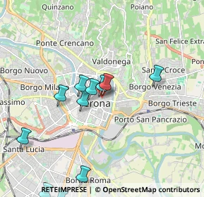 Mappa Via Anfiteatro, 37121 Verona VR, Italia (2.07455)