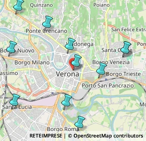 Mappa Piazza S. Nicolò, 37121 Verona VR, Italia (2.49818)