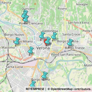 Mappa Via Anfiteatro, 37121 Verona VR, Italia (2.28545)