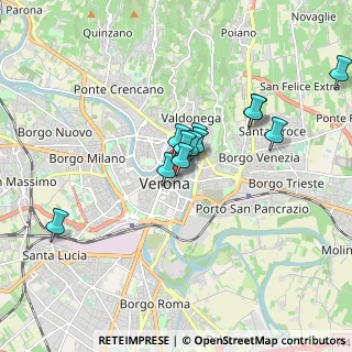 Mappa Piazza S. Nicolò, 37121 Verona VR, Italia (1.415)