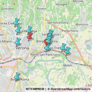 Mappa Piazza Isotta Nogarola, 37131 Verona VR, Italia (1.77615)