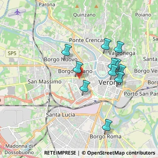 Mappa Via Marco Vitruvio, 37138 Verona VR, Italia (1.78182)