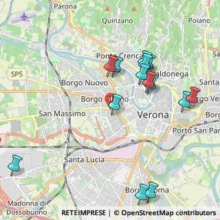 Mappa Via Marco Vitruvio, 37138 Verona VR, Italia (2.245)