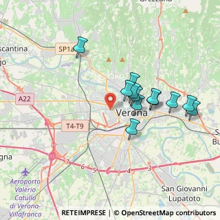 Mappa Via Marco Vitruvio, 37138 Verona VR, Italia (3.2475)