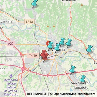 Mappa Via Marco Vitruvio, 37138 Verona VR, Italia (4.64909)
