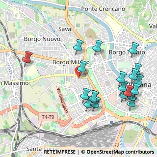 Mappa Via Marco Vitruvio, 37138 Verona VR, Italia (1.1635)