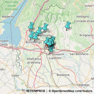 Mappa Via Marco Vitruvio, 37138 Verona VR, Italia (6.72133)
