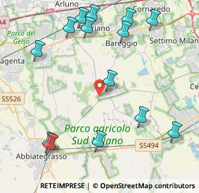 Mappa Via Meucci, 20080 Cisliano MI, Italia (5.04643)