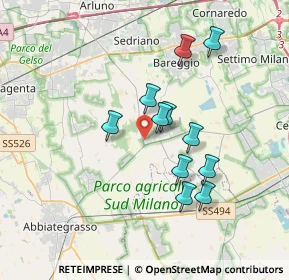 Mappa Via Meucci, 20080 Cisliano MI, Italia (3.05818)