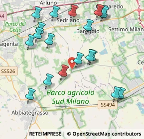 Mappa Via Meucci, 20080 Cisliano MI, Italia (4.48737)