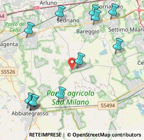 Mappa Via Meucci, 20080 Cisliano MI, Italia (5.29333)