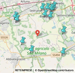 Mappa Via Meucci, 20080 Cisliano MI, Italia (5.16214)