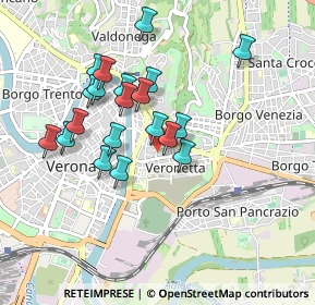 Mappa Vicolo Fondachetto, 37129 Verona VR, Italia (0.803)