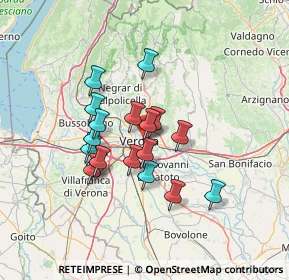 Mappa Vicolo Fondachetto, 37129 Verona VR, Italia (10.86333)