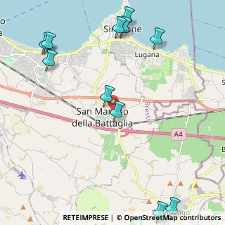 Mappa Via Colli Storici, 25010 Desenzano del Garda BS, Italia (2.86091)
