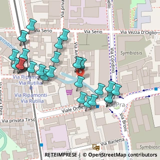 Mappa Via Ampola, 20139 Milano MI, Italia (0.12414)