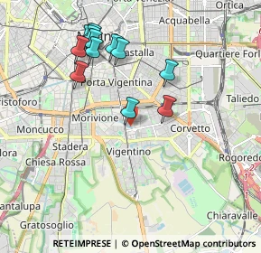 Mappa Via Ampola, 20139 Milano MI, Italia (1.92917)