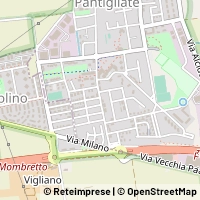 Mapa Pantigliate
