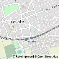 Mapa Trecate