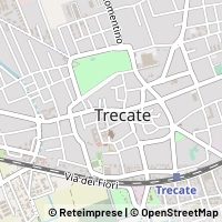 Mapa Trecate