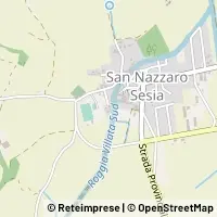 Kartta San Nazzaro Sesia