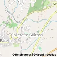 Map Colleretto Giacosa